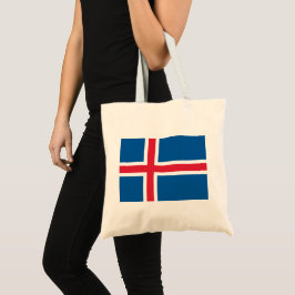 Bolsa Tote Bandeira da Islândia