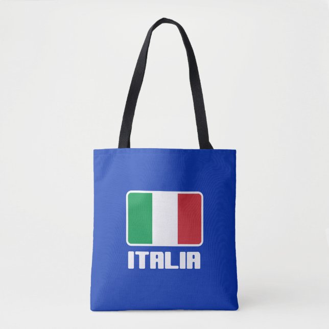 Bolsa Tote Bandeira da Itália (Frente)