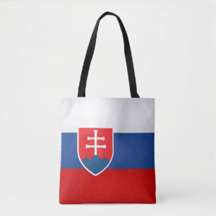 Bolsa Tote Bandeira da Legal Eslováquia