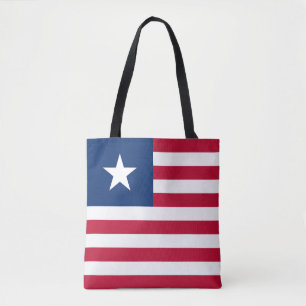 Bolsa Tote Bandeira da Libéria