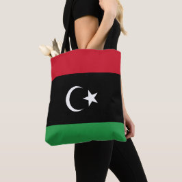 Bolsa Tote Bandeira da Líbia