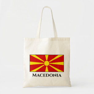 Bolsa Tote Bandeira da Macedônia (Macedônia)