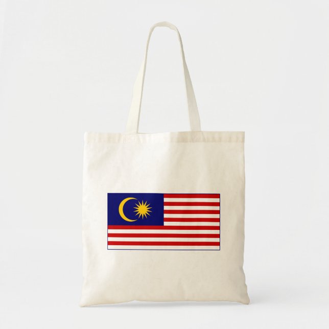 Bolsa Tote Bandeira da Malásia (Frente)