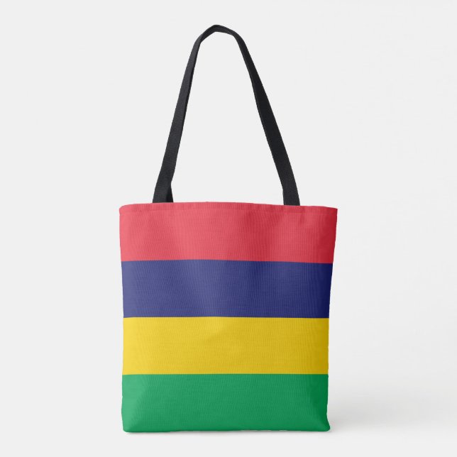 Bolsa Tote Bandeira da Maurícia (Verso)