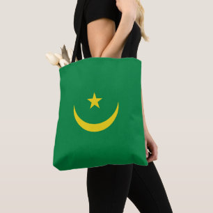 Bolsa Tote bandeira da Mauritânia