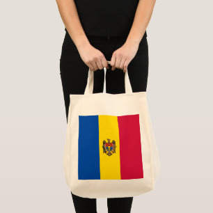 Bolsa Tote bandeira da Moldávia