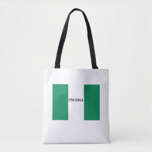 Bolsa Tote Bandeira da Nigéria