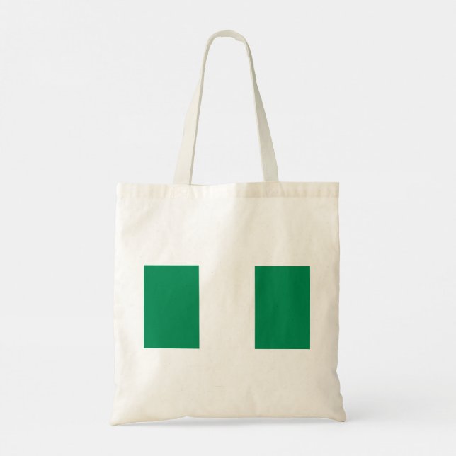 Bolsa Tote Bandeira da Nigéria (Verso)
