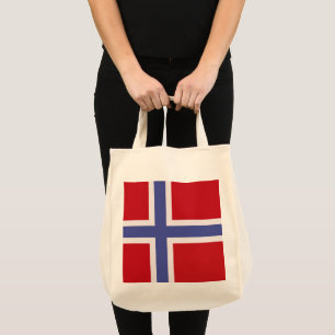 Bolsa Tote Bandeira da Noruega