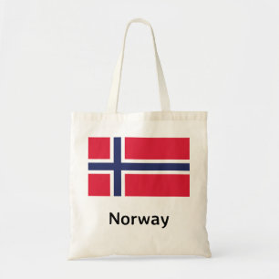 Bolsa Tote Bandeira da Noruega