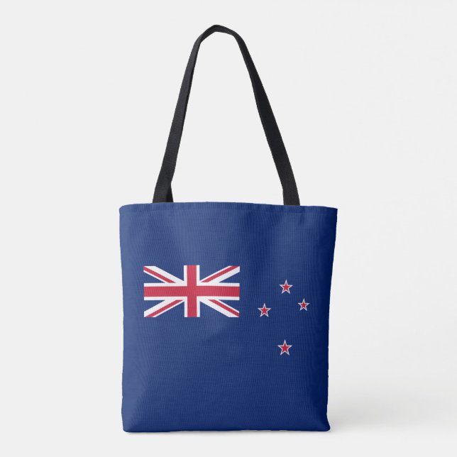 Bolsa Tote Bandeira da Nova Zelândia (Verso)