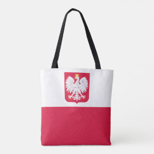 Bolsa Tote Bandeira da Polônia