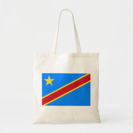 Bolsa Tote Bandeira da RDC (República Democrática do Congo)
