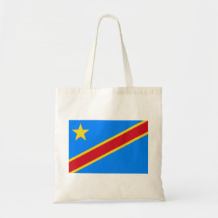 Bolsa Tote Bandeira da RDC (República Democrática do Congo)