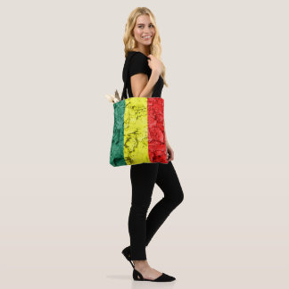 Bolsa Tote Bandeira da reggae do vintage