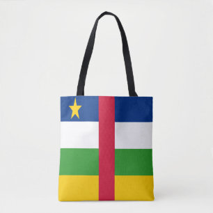 Bolsa Tote Bandeira da República Centro-Africana