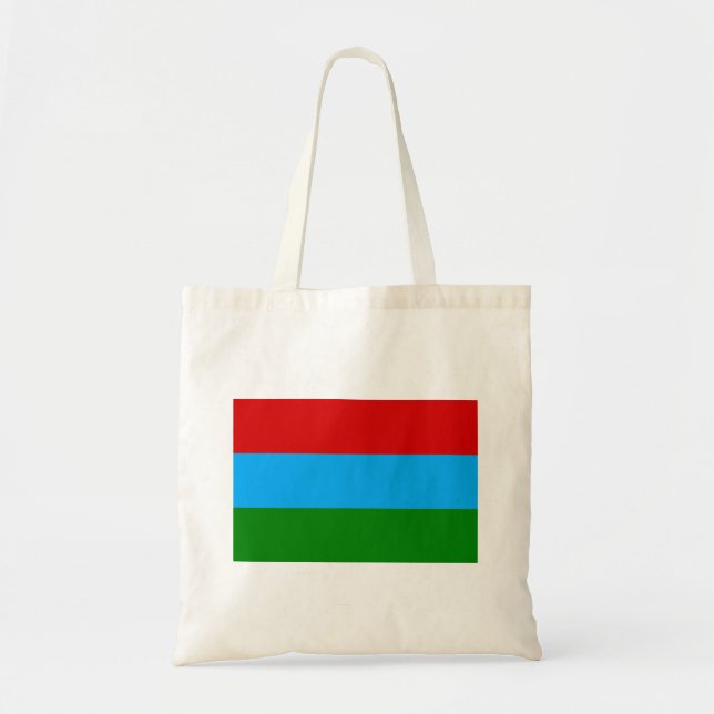 Bolsa Tote Bandeira da República da Carélia (Frente)