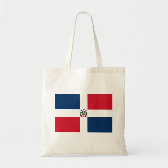 Bolsa Tote Bandeira da República Dominicana (Frente)