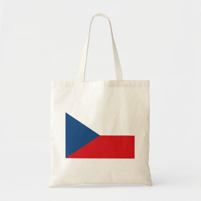 Bolsa Tote Bandeira da República Tcheca (Frente)
