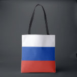 Bolsa Tote Bandeira da Rússia<br><div class="desc">Saco de Rússia com Bandeira</div>