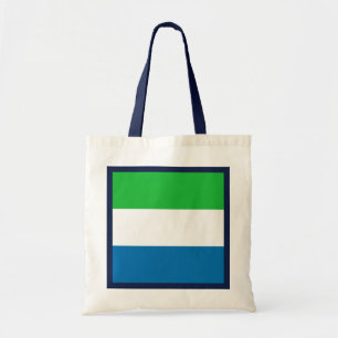 Bolsa Tote Bandeira da Serra Leoa