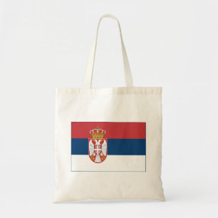 Bolsa Tote Bandeira da Sérvia