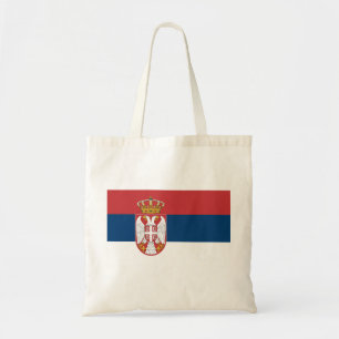 Bolsa Tote Bandeira da Sérvia