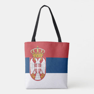 Bolsa Tote Bandeira da Sérvia