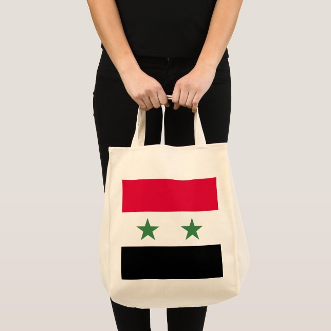 Bolsa Tote Bandeira da Síria (Frente (produto))