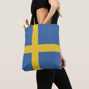 Bolsa Tote bandeira da Suécia