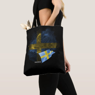Bolsa Tote bandeira da Suécia