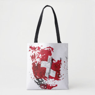 Bolsa Tote bandeira da Suiça