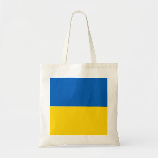 Bolsa Tote Bandeira da Ucrânia (Frente)