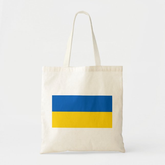 Bolsa Tote Bandeira da Ucrânia (Frente)