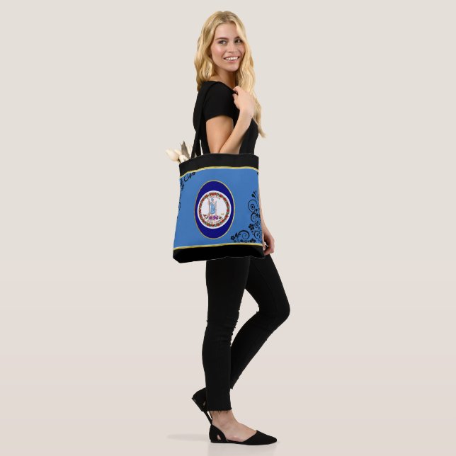 Bolsa Tote bandeira da Virgínia (No(a) Modelo)