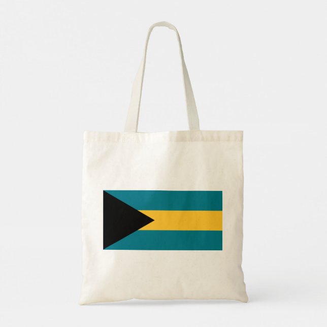 Bolsa Tote Bandeira das Baamas (Verso)