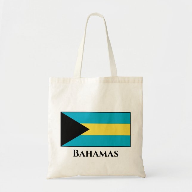 Bolsa Tote Bandeira das Bahamas (Frente)