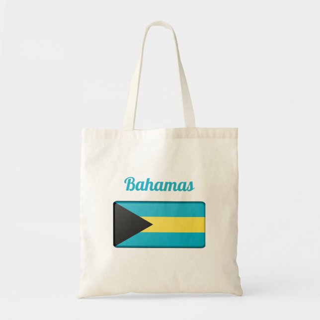 Bolsa Tote Bandeira das Bahamas (Frente)