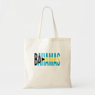Bolsa Tote Bandeira das Ilhas Bahamas Vacantes