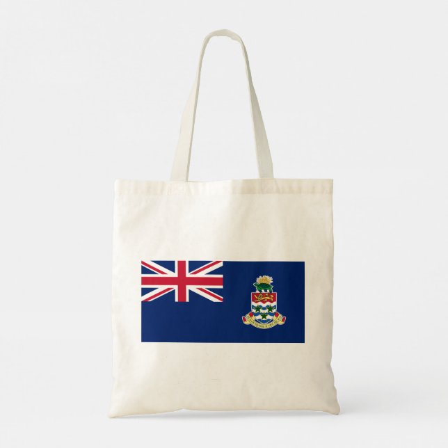 Bolsa Tote Bandeira das Ilhas Cayman (Verso)