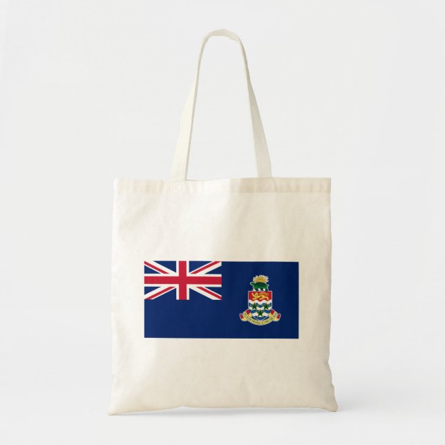 Bolsa Tote Bandeira das Ilhas Cayman (Frente)