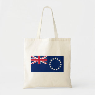 Bolsa Tote Bandeira das Ilhas Cook