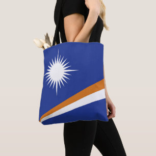 Bolsa Tote bandeira das Ilhas Marshall