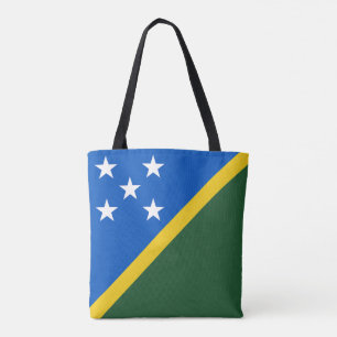 Bolsa Tote Bandeira das Ilhas Salomão