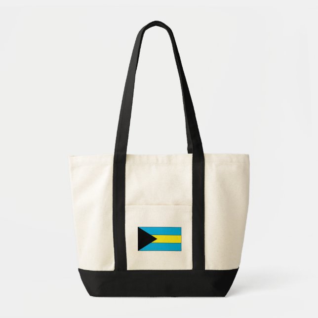 Bolsa Tote Bandeira de Bahamas (Frente)