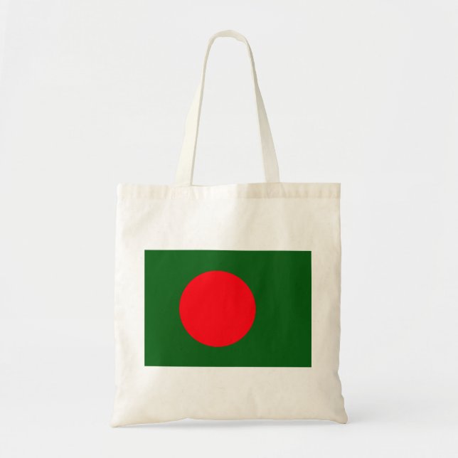 Bolsa Tote Bandeira de Bangladesh (Frente)
