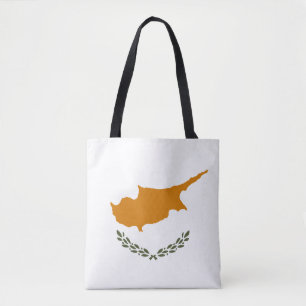 Bolsa Tote Bandeira de Chipre
