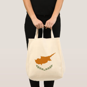 Bolsa Tote Bandeira de Chipre