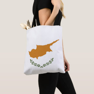 Bolsa Tote Bandeira de Chipre