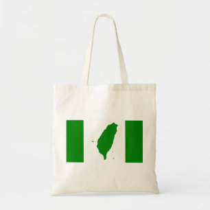 Bolsa Tote Bandeira de Formosa independente - 臺灣獨立運動 - 台灣獨立運動